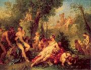 Natoire, Charles Joseph Bacchus and Adriadne oil painting reproduction